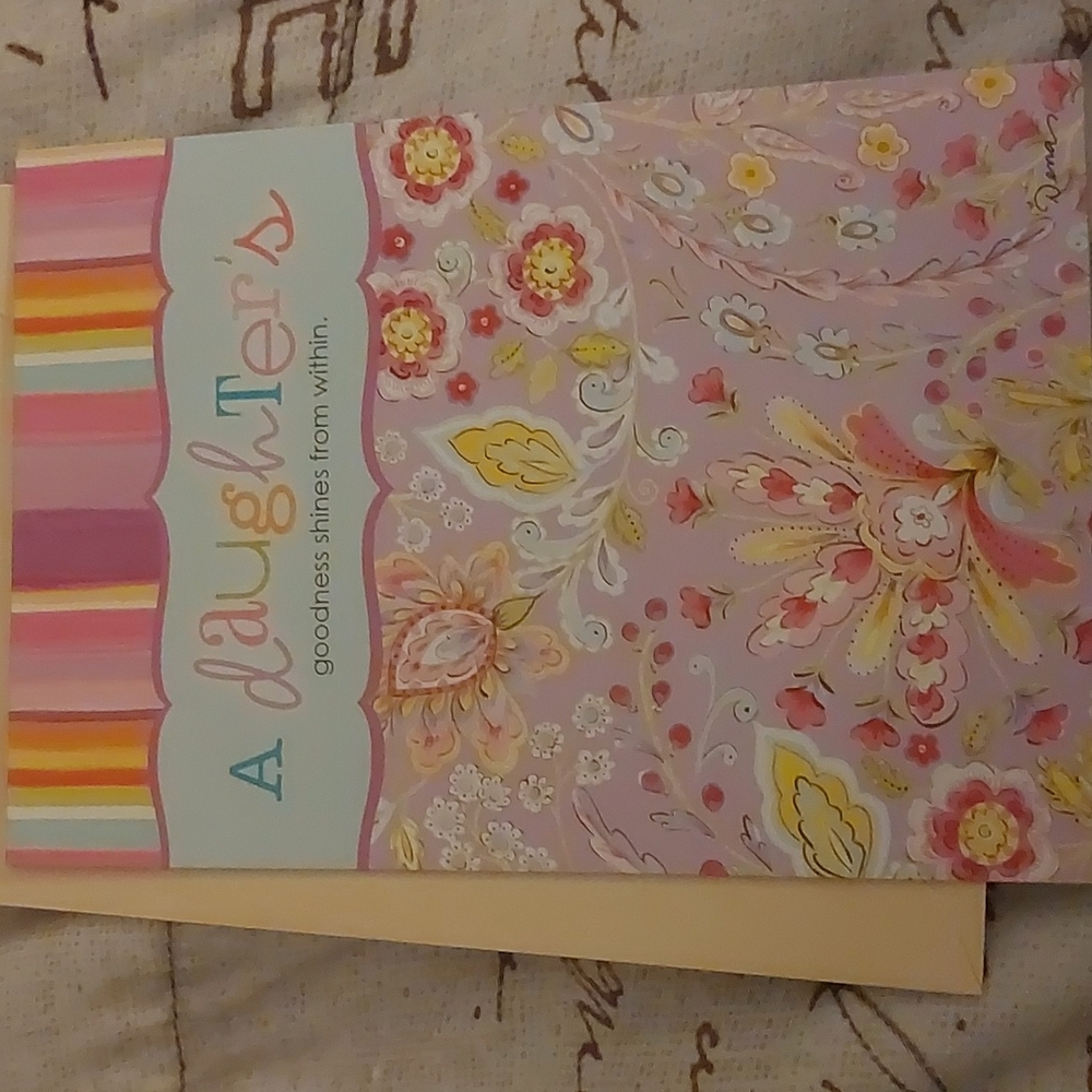 Daughter/mother's day card